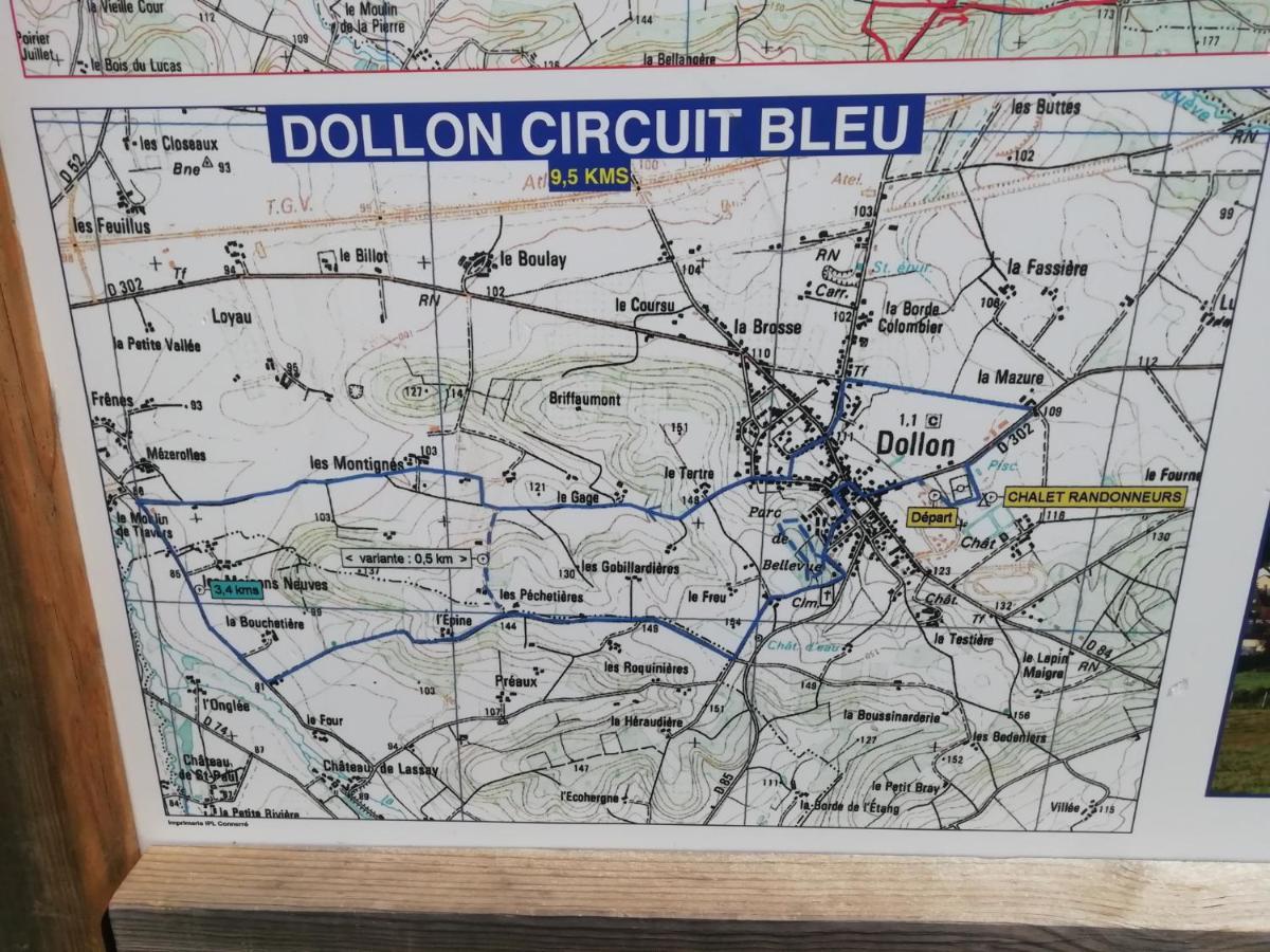 La Maison D'Elise Bed & Breakfast Dollon Dış mekan fotoğraf